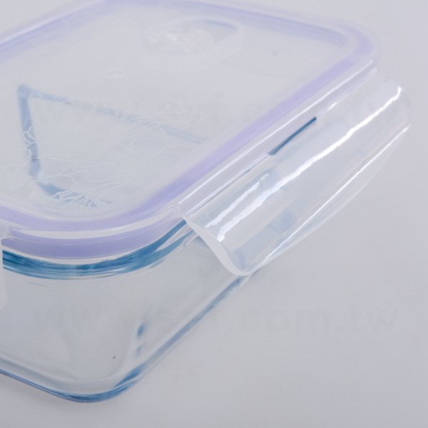 長型分隔保鮮盒-耐熱玻璃保鮮盒
