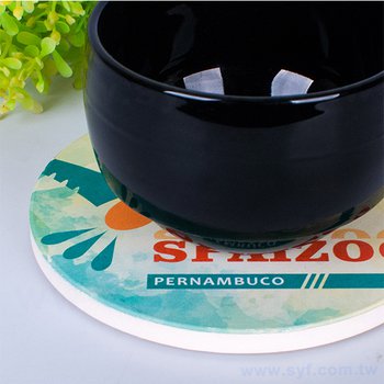 陶瓷吸水杯墊-圓形10.8cm-可客製化印刷LOGO_4