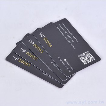 PVC合成厚卡700P雙面霧膜會員卡製作-雙面彩色印刷(同32EA-0001)_2