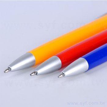 廣告筆-素面按壓式禮品筆-單色原子筆-工廠客製化印刷贈品筆_2