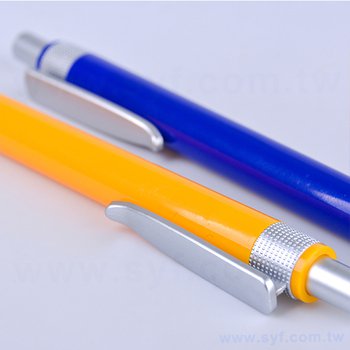 廣告筆-素面按壓式禮品筆-單色原子筆-工廠客製化印刷贈品筆_3
