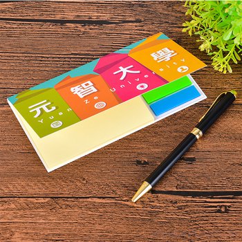 二合一便利貼-封面彩色印刷上霧膜-15.5x7.8cm內頁無印刷便利貼_6