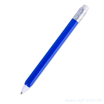 廣告筆-鉛筆造型六角廣告筆-採購客製印刷贈品筆_0
