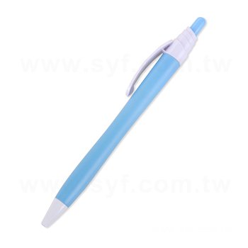 廣告筆-按壓式環保筆管贈品筆-單色原子筆-採購客製印刷廣告筆_0