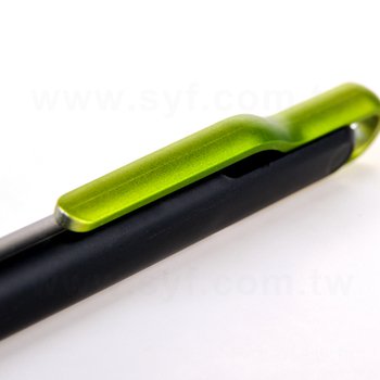 廣告筆-按壓式塑膠筆管推薦禮品-單色原子筆-採購客製贈品筆_2