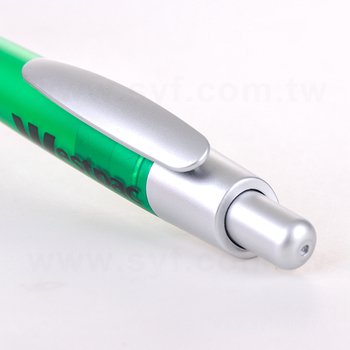 廣告筆H-按壓式防滑筆套推薦禮品-單色原子筆-客製化贈品筆_3