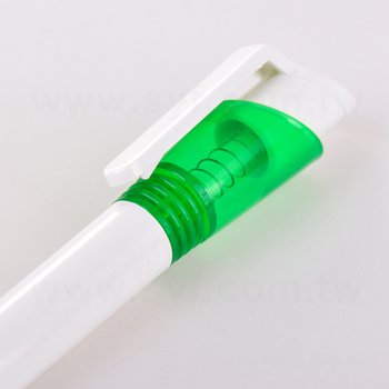 廣告筆-按壓式半透明筆管推薦禮品-單色原子筆-客製化採購贈品筆_5