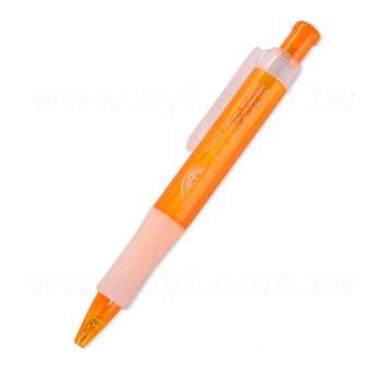 廣告筆-按壓式透明筆管推薦禮品-單色原子筆-採購客製印刷禮贈品_0
