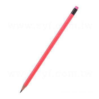 螢光粉紅鉛筆單色印刷-採購批發製作贈品筆_0