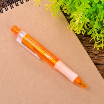 廣告筆-按壓式透明筆管推薦禮品-單色原子筆-採購客製印刷禮贈品_4