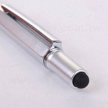 觸控筆-旋轉式測量尺-塑膠筆管原子筆可印刷logo_6
