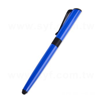 觸控筆-開蓋式觸控金屬原子筆-採購客製印刷贈品筆-可印刷logo_0