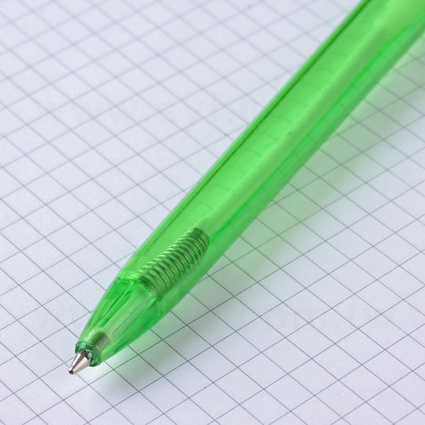 廣告筆-造型透明桿單色原子筆_2