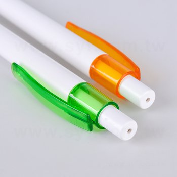廣告筆-造型白桿單色原子筆-二款筆桿可選-客製化印刷贈品筆_4