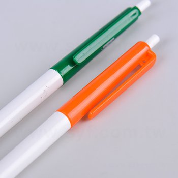 廣告筆-按壓式單色原子筆-採購客製印刷贈品筆_3