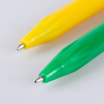 廣告筆-按壓式環保筆管推薦禮品-單色原子筆-採購客製logo印刷贈品筆_2