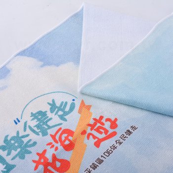長型運動毛巾含拉鍊口袋-單面全彩昇華-可客製化印刷_3