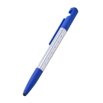 觸控筆-手機架量尺觸控廣告原子筆-採購批發贈品筆_0