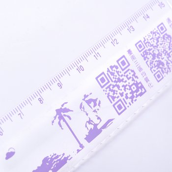 15cm廣告尺-透明塑膠材質廣告尺-可客製化印刷加印LOGO-畢業禮物首選_13