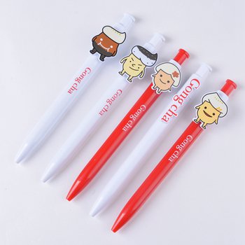 造型廣告筆-公仔娃娃筆管禮品-雙色原子筆-五款式可選-採購客製印刷贈品筆_4