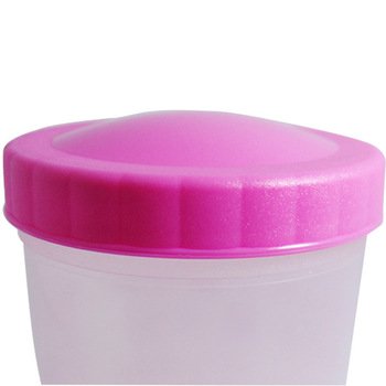 櫻花粉350cc隨行杯-旋蓋式環保水壺-可客製化印刷企業LOGO或宣傳標語_1