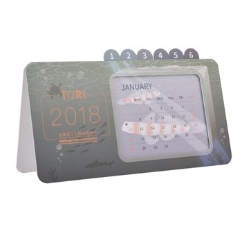 月曆卡座-表面霧膜-立式相框彩色月曆印刷-客製化月曆製作_17