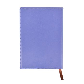 時尚壓紋工商日誌-尺寸10.5x15cm直式PU筆記本-可訂製內頁及客製化加印LOGO-藍紫_1