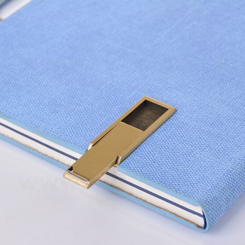 25K極簡工商日誌-三折式磁扣筆記本附USB隨身碟-可訂製內頁及客製化加印LOGO_6