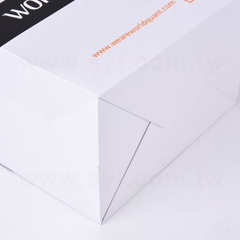 300P銅西紙袋-25.5x16.5x30.5cm彩色印刷-單面霧膜手提袋-客製化紙袋訂製_2