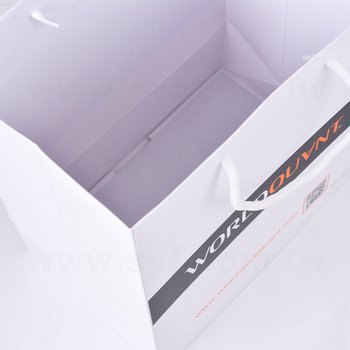 300P銅西紙袋-25.5x16.5x30.5cm彩色印刷-單面霧膜手提袋-客製化紙袋訂製_3