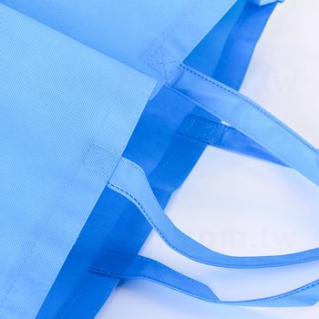 不織布環保購物袋-厚度90G-尺寸W55xH38xD12cm-雙面雙色共版印刷_3