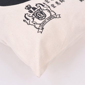 平面帆布袋H24xW18cm-雙色單面帆布印刷-客製化帆布訂做_3