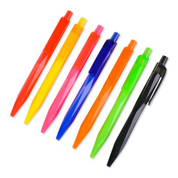 廣告筆-單色按壓式塑膠筆管原子筆-客製化推薦禮贈品_0