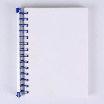 環裝筆記本-尺寸25K(A5)單色印刷-左翻空白内頁線圈記事本-可客製化印LOGO_1