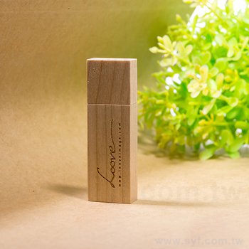 環保隨身碟-原木禮贈品USB-帽蓋LOVE木質隨身碟-客製隨身碟容量-採購訂製印刷推薦禮品_5