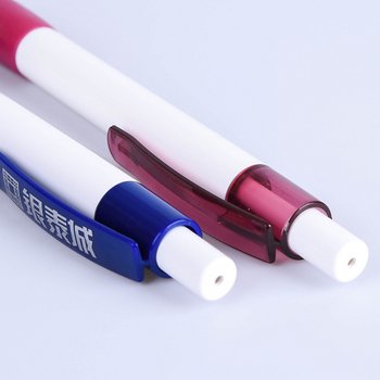 廣告筆-按壓式防滑筆套推薦禮品-單色原子筆-客製化採購贈品筆_3