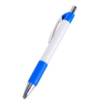廣告筆-按壓式塑膠筆管推薦禮品 -單色原子筆-客製化贈品筆_0