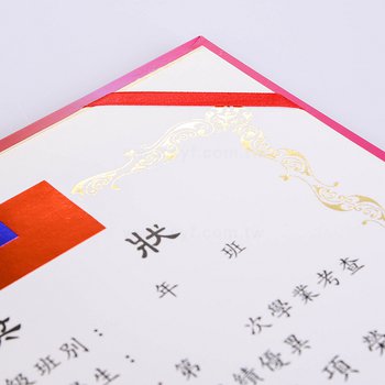 精裝左翻證書夾-彩色印刷上亮/霧膜-畢業禮物首選_4