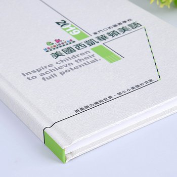 筆記本-尺寸25K精裝硬殼-封面150P銅板紙上霧膜局部上光-客製化記事本_2
