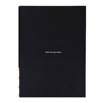 筆記本-尺寸25K精裝軟皮-封面150P銅板紙上霧膜+內頁模造紙-客製化記事本_1