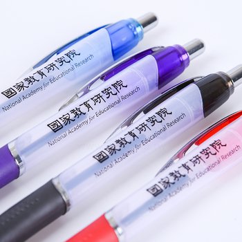 廣告筆-單色按壓式金屬夾牛奶管中油筆-單色原子筆-採購訂製贈品筆_7