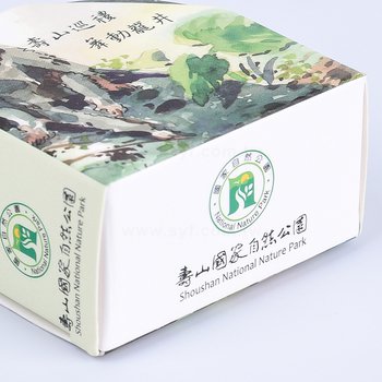 環保紙膠帶製作-圓標貼紙包裝紙膠帶-彩色印刷寬25mmx長10m-可客製化(含紙盒包裝)_3