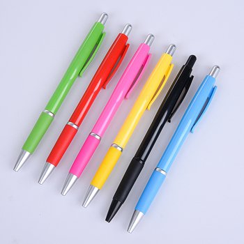 廣告筆-按壓式塑膠筆管禮品-客製化印刷贈品筆_0