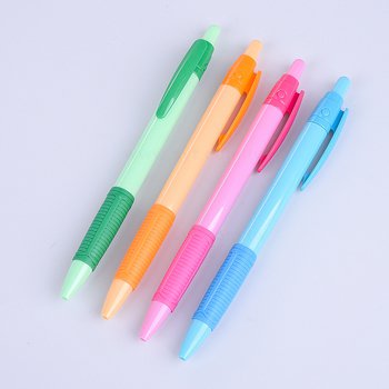 廣告筆-星光筆防滑筆管環保禮品-單色中油筆-四款筆桿可選-採購訂製贈品筆_1