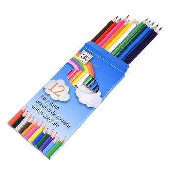 鉛筆-盒裝12色鉛筆廣告印刷禮品-環保廣告筆-採購客製印刷贈品筆_0