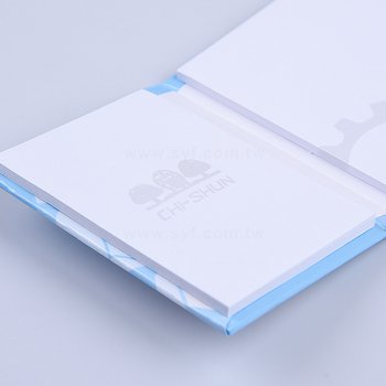 三合一精裝硬殼款-三折式封面款便利貼-封面彩印-內頁單色印刷-平頭PET五色標_8