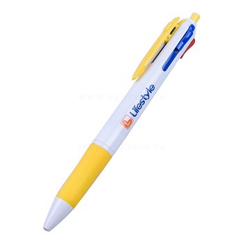 廣告筆-三色筆芯禮品-多色原子筆採購訂製贈品筆_0