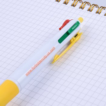 廣告筆-三色筆芯禮品-多色原子筆採購訂製贈品筆_2