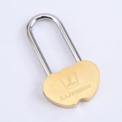 同心鎖-一面雷刻LOGO-可客製化印刷logo