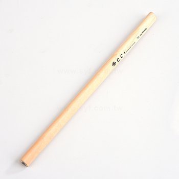 原木環保鉛筆-大三角兩切頭印刷廣告筆-採購批發製作贈品筆_16
